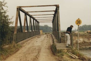 Alte Straßenbrücke Nr. 331 Wassel - Wülferode, Fachwerkbrücke/Mittellandkanal