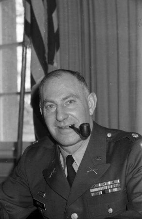 Oberstleutnant Louis J. Wadle, neuer Distriktskommandeur der im US-Befehlsbereich Karlsruhe stationierten amerikanischen Truppen.
