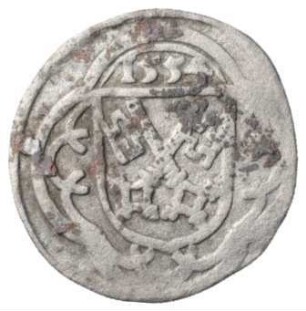 Fundmünze, 1/84 Taler, 1554