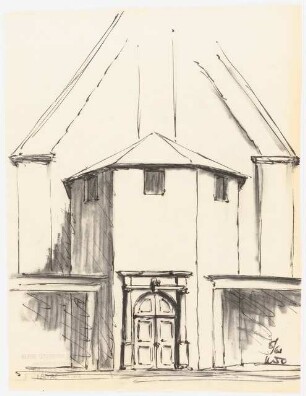 Johannesstift Berlin-Spandau Umbau Stiftskirche: Ansicht Eingang