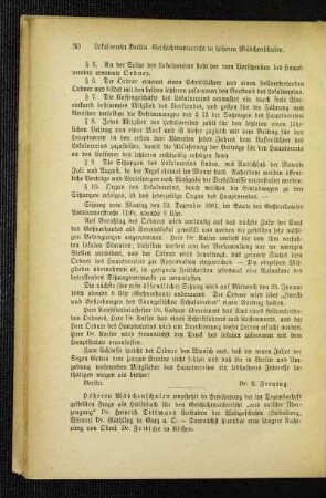 Geschichtsunterricht in höheren Mädchenschulen