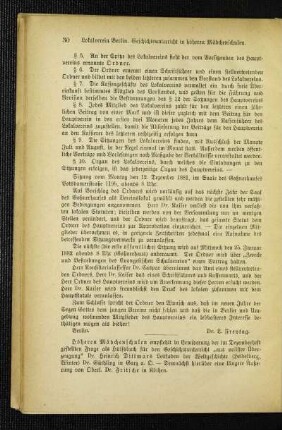 Geschichtsunterricht in höheren Mädchenschulen