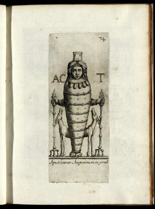 Apud leonar Augustinum in gemma.