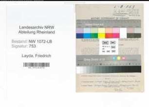 Entnazifizierung Friedrich Layda , geb. 13.10.1901 (Finanzbeamter)