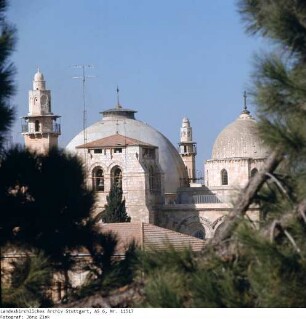 Israel: Dach der Grabeskirche