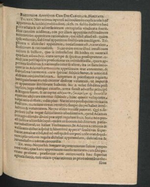 Rectitudo Appetitus Cum Dei Castitate, Puritate. Th. XXX. - XXXI.