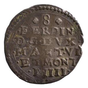 Münze, 8 Soldi