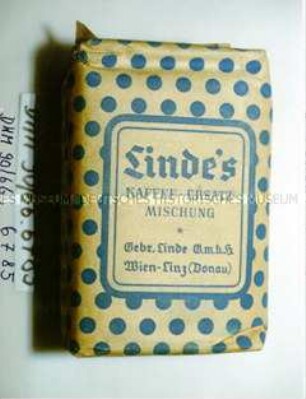 Packung mit Inhalt "Linde's Kaffee-Ersatzmischung" (500g)