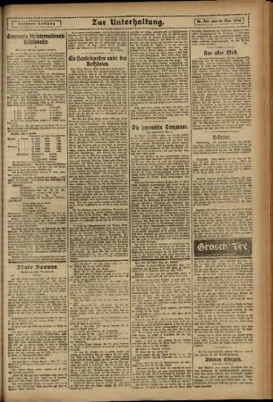 Zweite Ausgabe vom Freitag, den 14. November 1924.