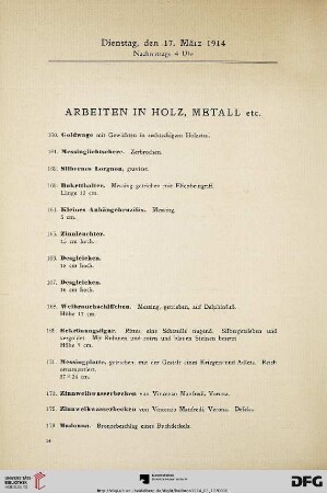 Dienstag, nachmittags 4 Uhr (Nr. 160-312)