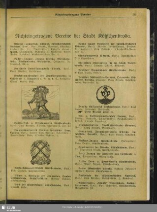 Nichteingetragene Vereine der Stadt Kötzschenbroda