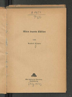 Mien bunte Tüller