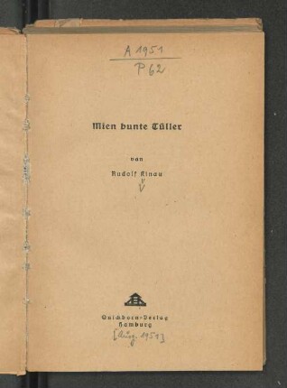 Mien bunte Tüller