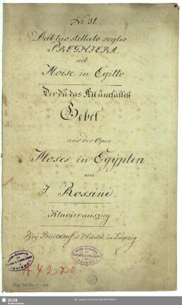 Klavierauszug