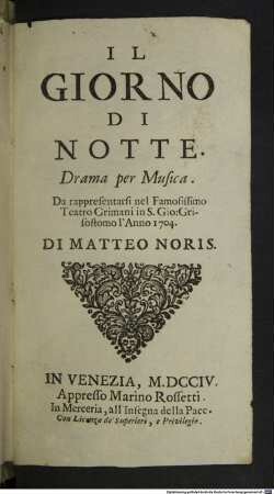 Il giorno di notte