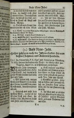 (3.) Aufs Neue-Jahr