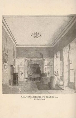 Berliner Wohnzimmer. 1847