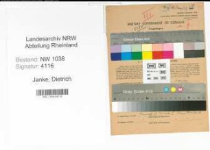 Entnazifizierung Dietrich Janke , geb. 07.06.1922 (Arzt)