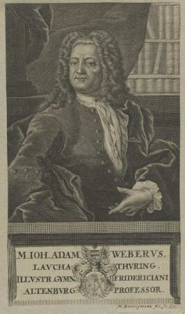 Bildnis des Iohann Adam Webervs