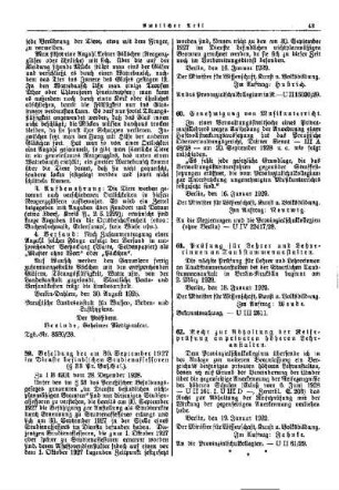 Recht zur Abhaltung der Reifeprüfung an privaten höheren Lehranstalten : [Amtlicher Teil]