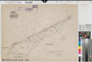 Weetfeld (Hamm), Umlegung Weetfeld, Bl. 10 Urkarte I Pelkum Flur 14