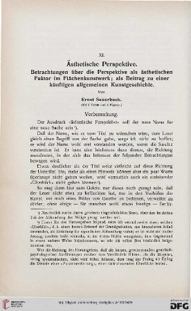Ästhetische Perspektive, [1]