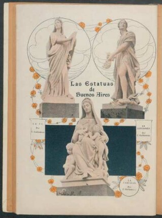 Las estatuas de Buenos Aires - [Ilustración]