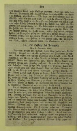54. Die Schlacht bei Dennewitz