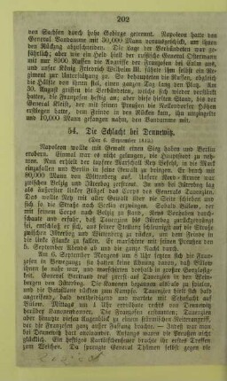 54. Die Schlacht bei Dennewitz