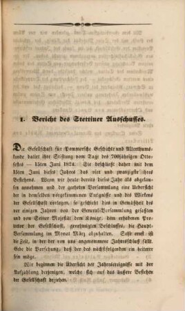 Jahresbericht der Gesellschaft für Pommersche Geschichte und Altertumskunde. 23, 23. 1848