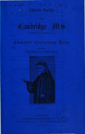 The Cambridge ms (University Library Gg. 4.27) of Chaucer's Canterbury Tales. 4
