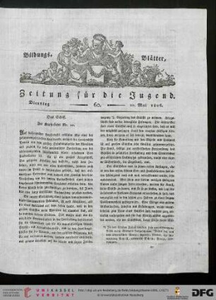 Heft 60 (20. Mai 1806)