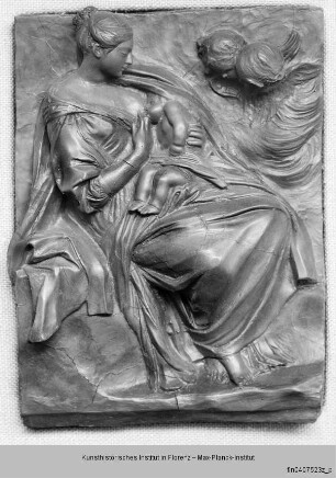 Madonna mit Kind - Maria sedente, che allata il bambino Gesù