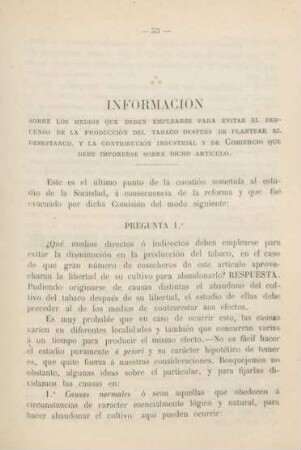 Informacion sobre los medios que deben emplearse para evitar el descenso ....