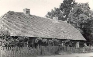 Altes Haus aus dem Jahre 1722 in Keula : Stary dom z lěta 1722 w Kiju