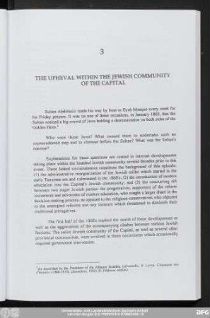 3 The Upheval Within The Jewish Community Of The Capital