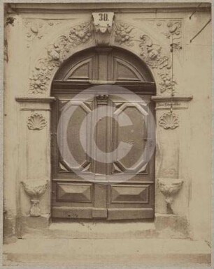 Portal am Bürgerhaus Ring 38 in Bunzlau