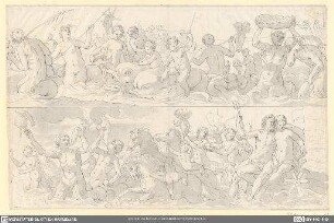 Triumphzug Poseidons mit Amphitrite