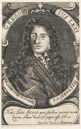 Bildnis des Gregorius Leti