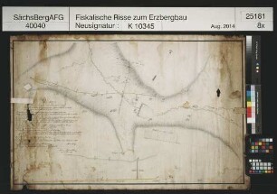 Gottes Vertrauen samt Lazarus Fundgrube auf dem Neu Glück Stolln im Herbstgrund bei Wolkenstein