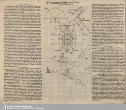 Tyrocinia Gnomonica sive Horographica.