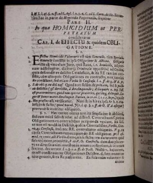 Cap. I. de Effectu & quidem Obligatione