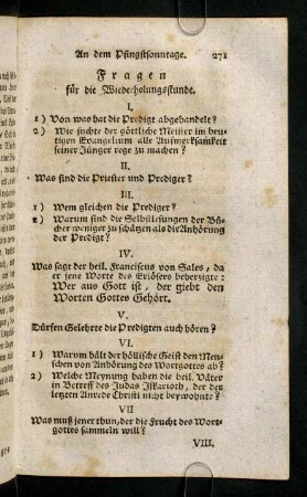271-272, Fragen