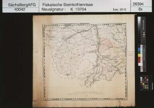 Fluren von Werdau und Umgebung mit Kohlenfeldern