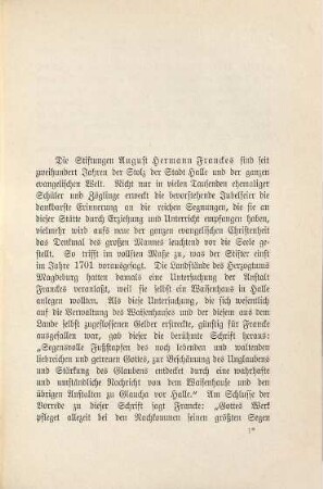 August Hermann Francke als Pastor zu St. Ulrich 1715 - 1727 : Festschrift der St. Ulrichsgemeinde in Halle zu der 200jähr. Jubelfeier der Franckeschen Stiftungen
