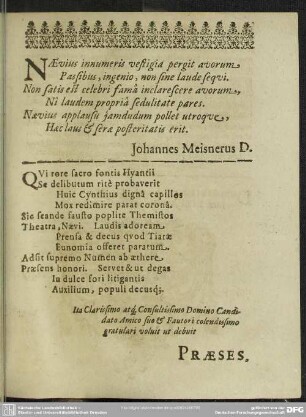 Naevius innumeris vestigia pergit avorum Passibus, ingenio non sine laude sequi