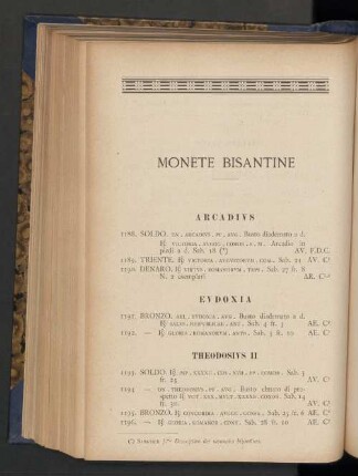 Monete Bisantine