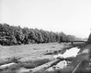 Leipzig-Schleußig. Paußitz-Rinne : Leipzig-Schleußig. Paußitz-Rinne vor der Ausbaggerung