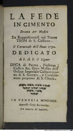 La fede in cimento