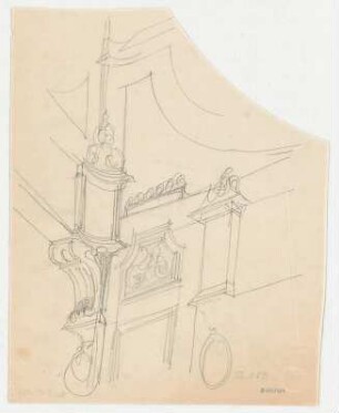 Thiersch, Friedrich von; München; Justizpalast - Treppenhaus (Perspektive)